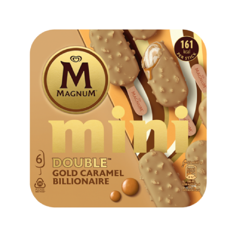 Magnum Mini Double Gold Caramel Billionaire